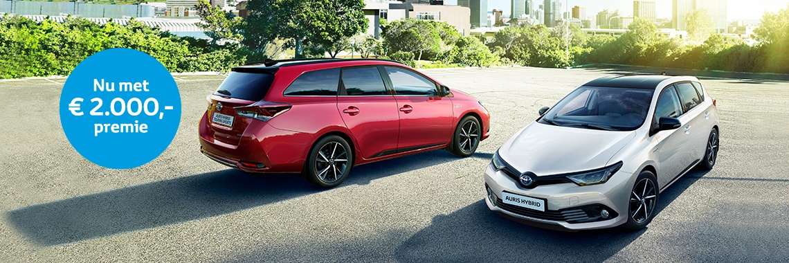 De Toyota Auris zegt vaarwel met spectaculair voordeel