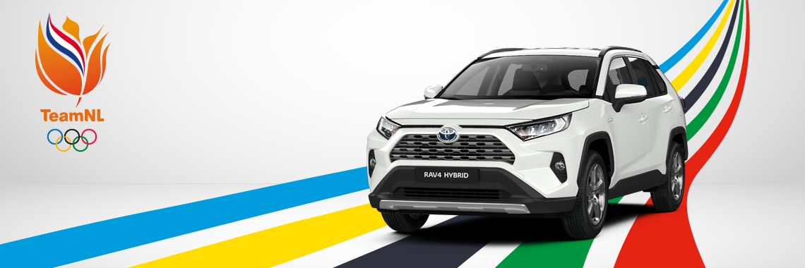 De sportieve RAV4 TeamNL selectie